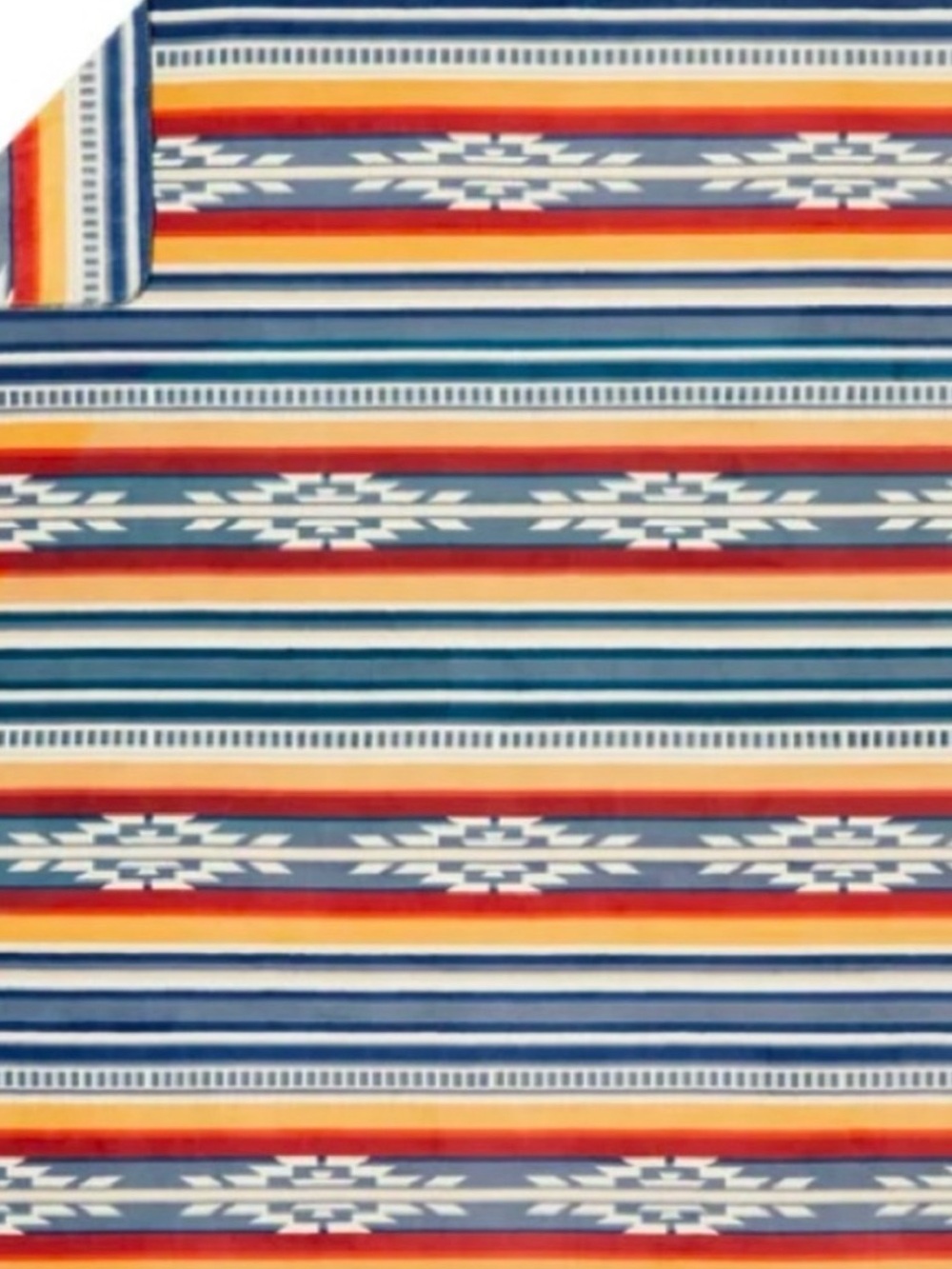 Pendleton Ultrasoft Blanket - Saltillo Stripe - Queen - Picture 4 of 6